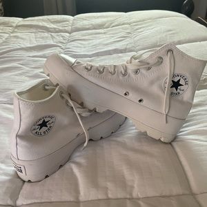 Lugged High-Top Converse